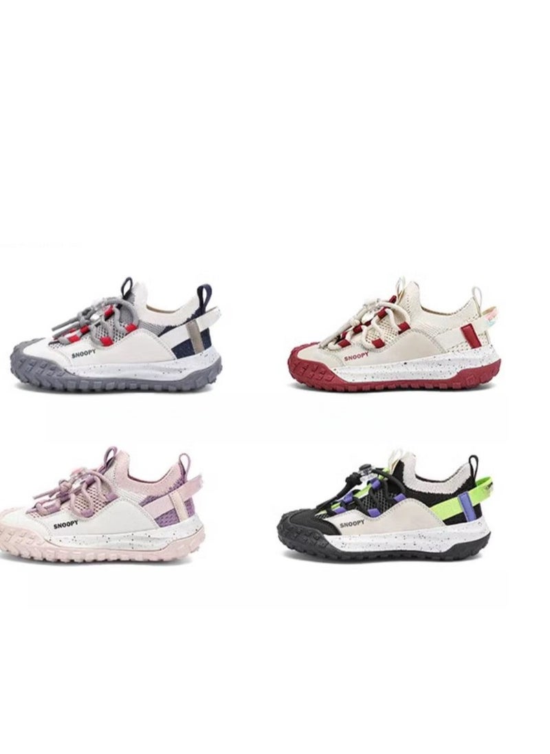 Snoopy Children's Outdoor Breathable Soft Soled Running Shoes  - Image 4