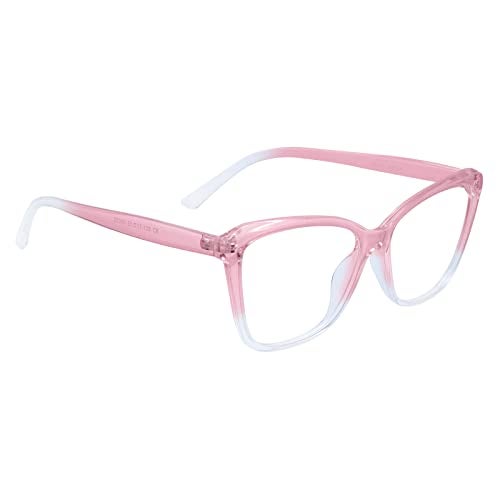 Peter Jones Purple Cateye Large Blue Light Blocking Computer/Gaming Glasses for Women/Girls (20385PL) - Image 2