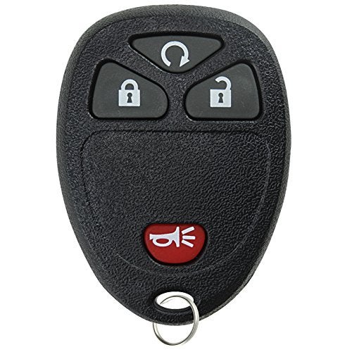 KeylessOption Keyless Entry Remote Control Car Key Fob Replacement for 15114374 - Image 1