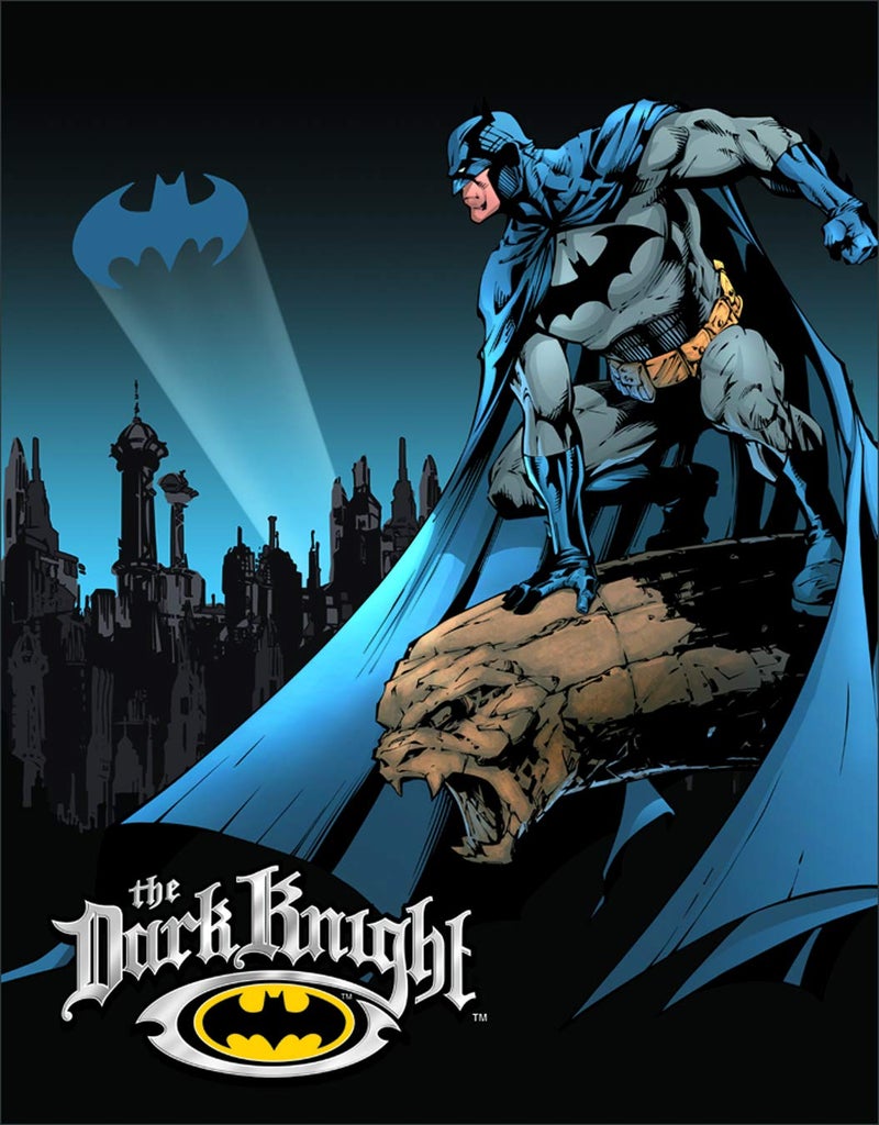 Signs 4 Fun Signs 4 Fun SIG356 Batman Dark Knight Metal Tin Sign Blue 