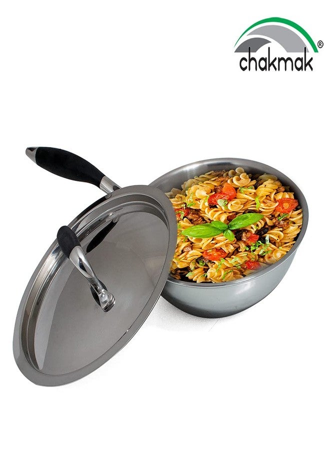 Chakmak TRIPLY KADHAI Long Handle Trio 20 CM - Image 4