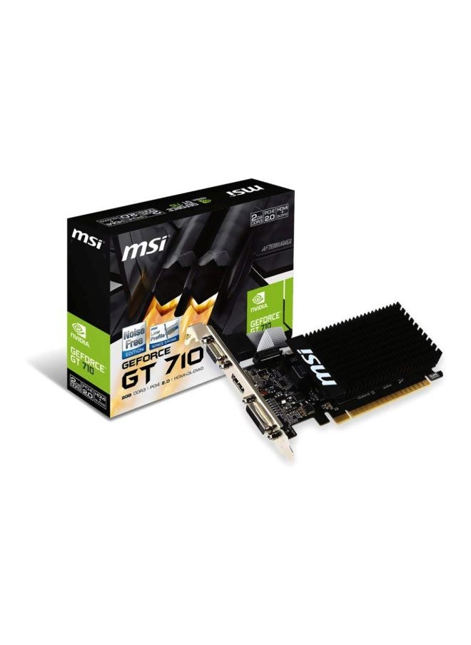 إم اس أي بطاقة رسومات غي فورس GT 710 أسود  - Image 4