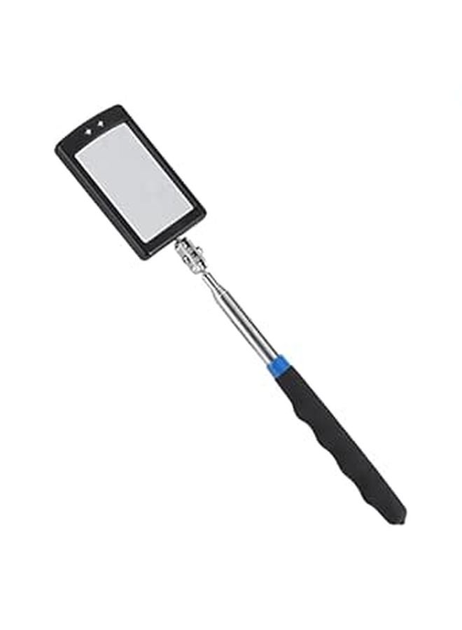 Telescoping Inspection Mirror with LED Light Flexible Adjustable 360 Swivel 5x8cm Alloy Steel ABS Plastic - Image 1