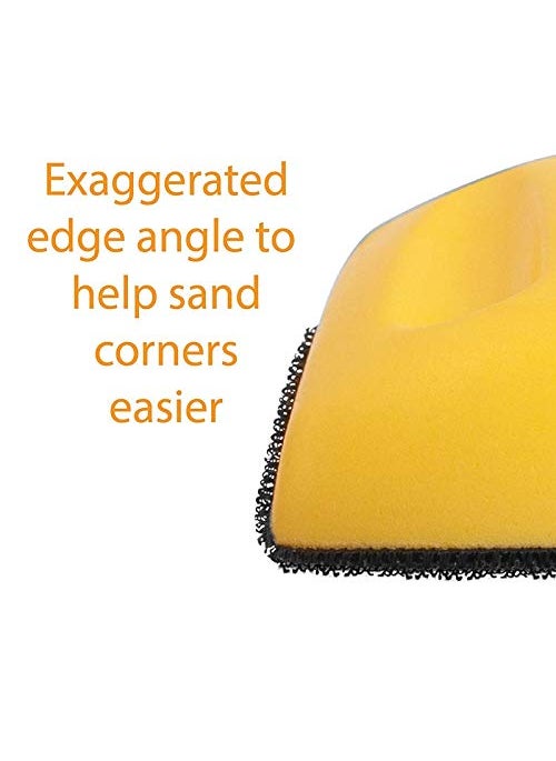 Digital Craft Digital Craft Handing Disc Holder Sandpaper Backing Polishing Pad Hand Grinding Block Hand Sanding Block 150mm Discs Hand Gloves  - Image 5