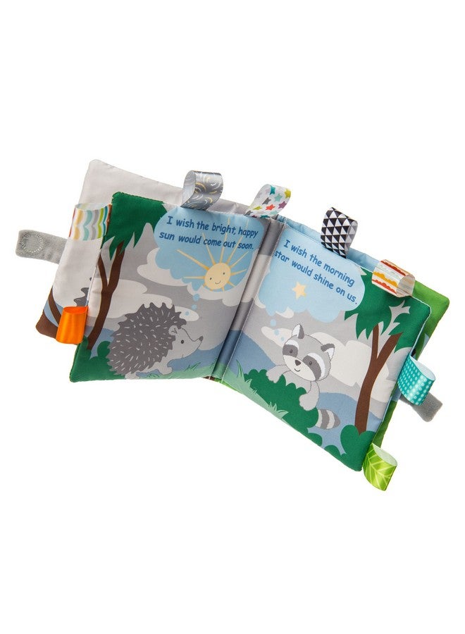 Mary Meyer Taggies Touch & Feel Soft Cloth Book with Crinkle Paper & Squeaker, 6 x 6-Inches, Heather Hedgehog  - Image 2
