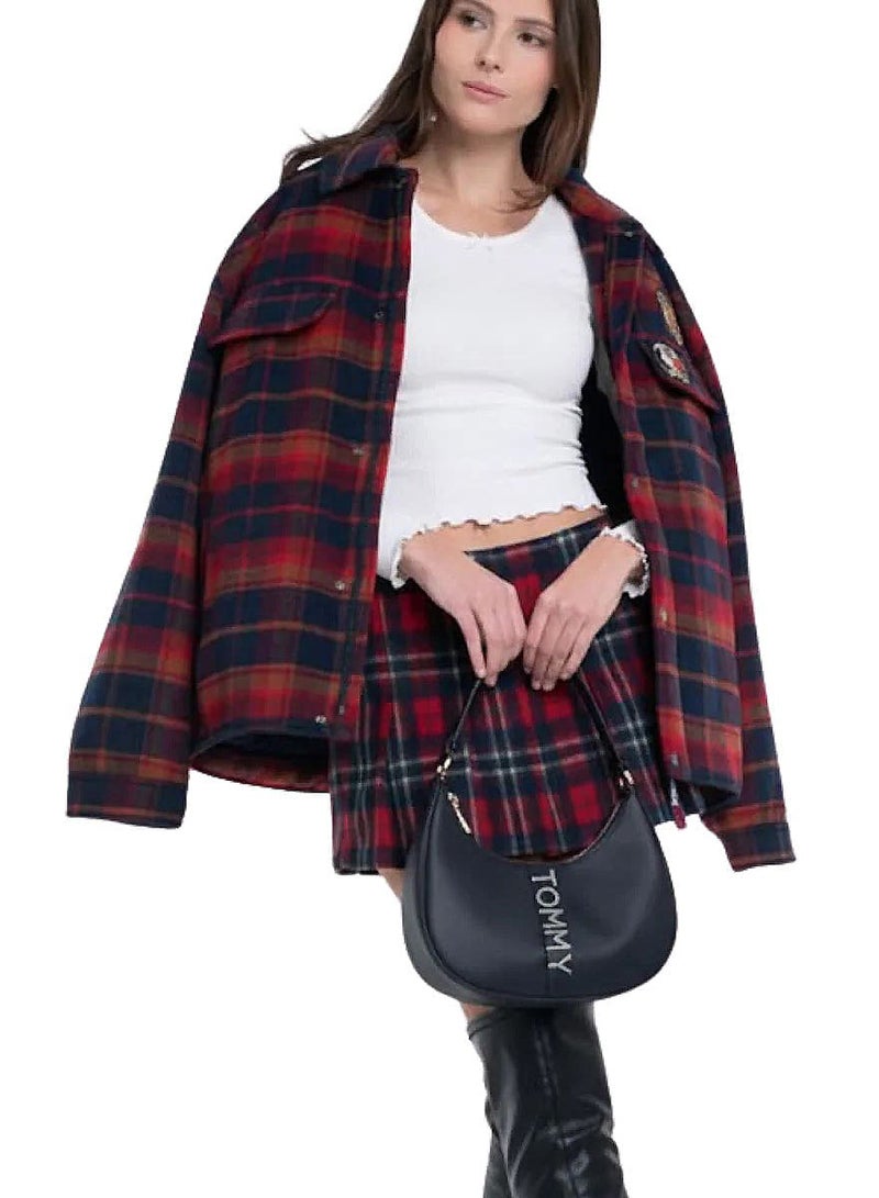 Tommy Hilfiger Denim Tommy Hilfiger Navy Women Shoulder Bag Aw0Aw16510 - Image 5