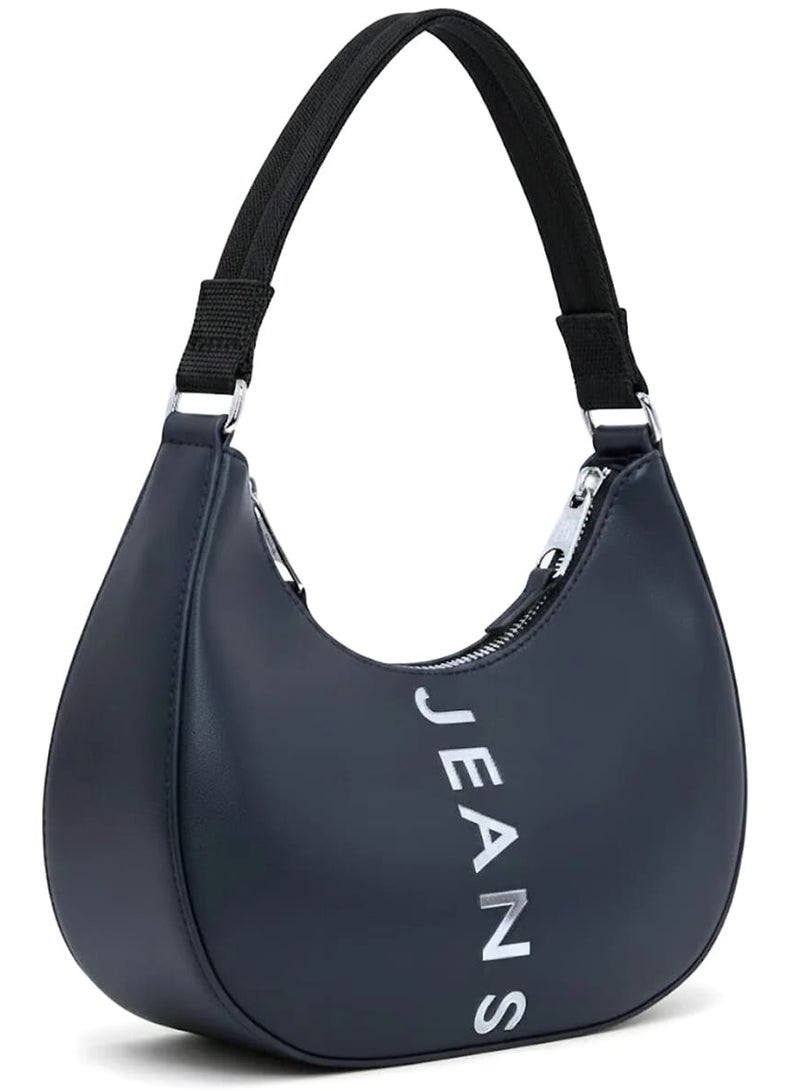Tommy Hilfiger Denim Tommy Hilfiger Navy Women Shoulder Bag Aw0Aw16510 - Image 2