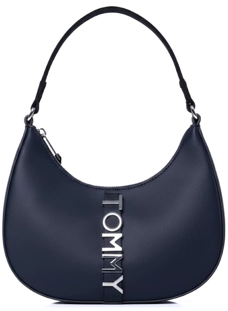 Tommy Hilfiger Denim Tommy Hilfiger Navy Women Shoulder Bag Aw0Aw16510 - Image 1