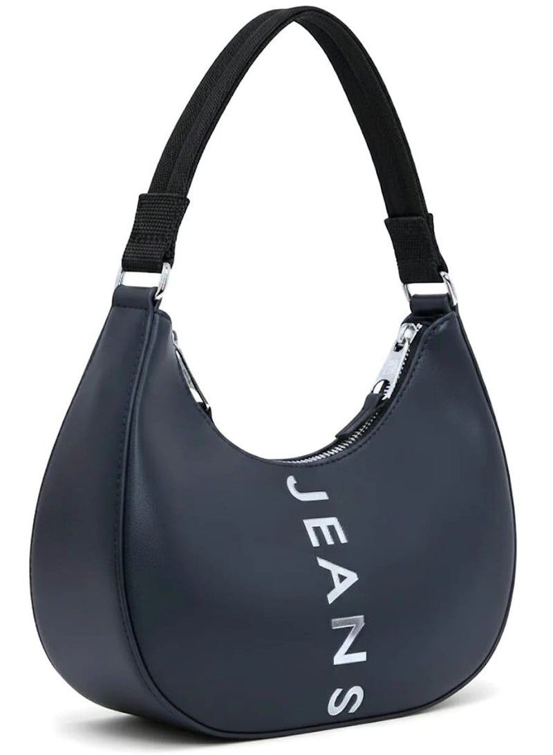 Tommy Icons Tommy Hilfiger Navy Women Shoulder Bag Aw0Aw16510 - Image 3
