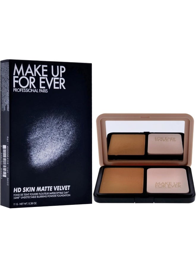 Make Up For Ever HD Skin Matte Powder Foundation - 1N14 Beige 11g - Image 3