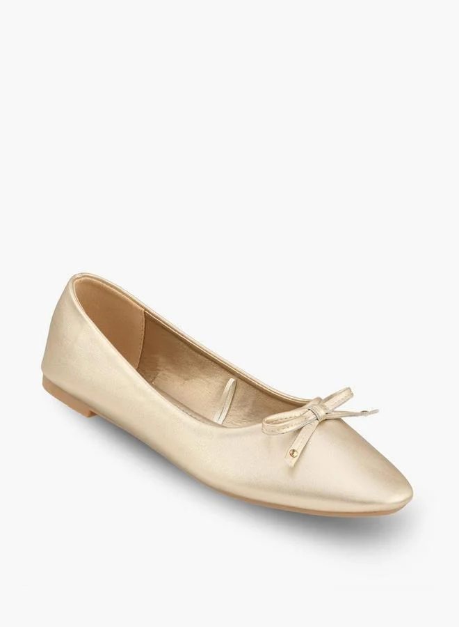 فلورا بيلا من شو إكسبرس Women Bow Accent Ballerina Shoes