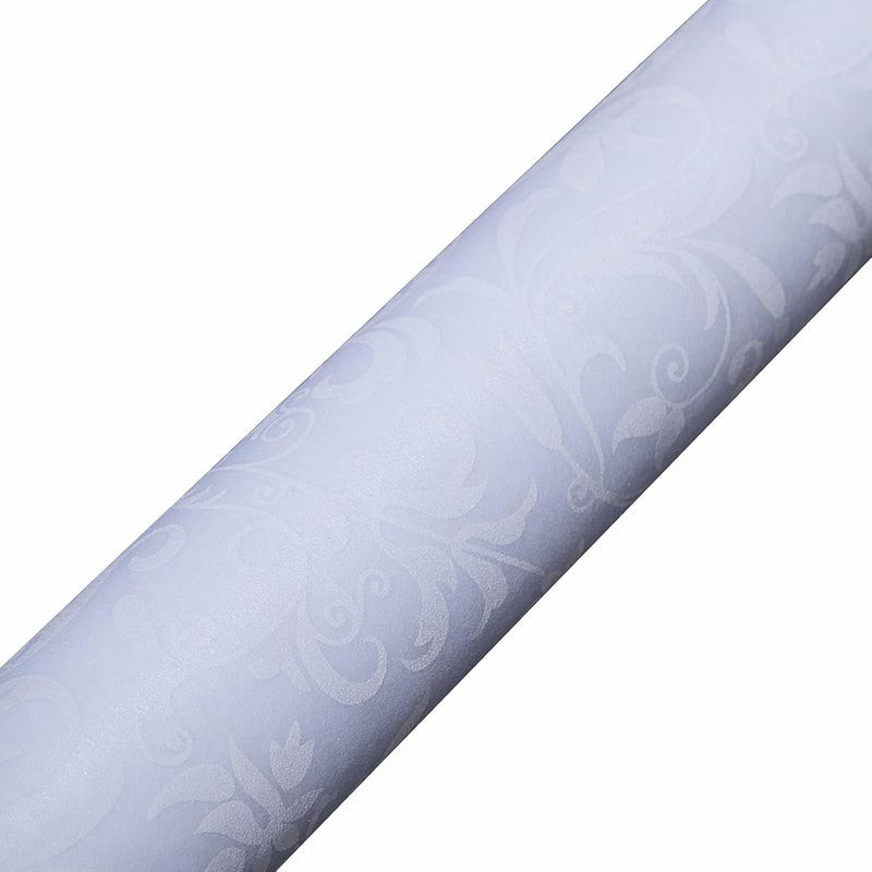BalsaCircle 50 feet White Lace Floral Aisle Runner  Wedding Ceremony Engagement Party Reception Events Bridal Shower Decorations - Image 2