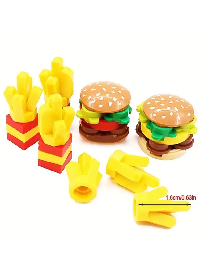 6pcs Yellow Crystal Stone Synthetic Gemstone Parts For Scene Building Toy Accessories - Image 4