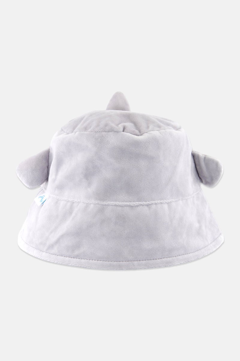 Squishmallows Kids Boy Graphic Buckle Hat, Grey - Image 2