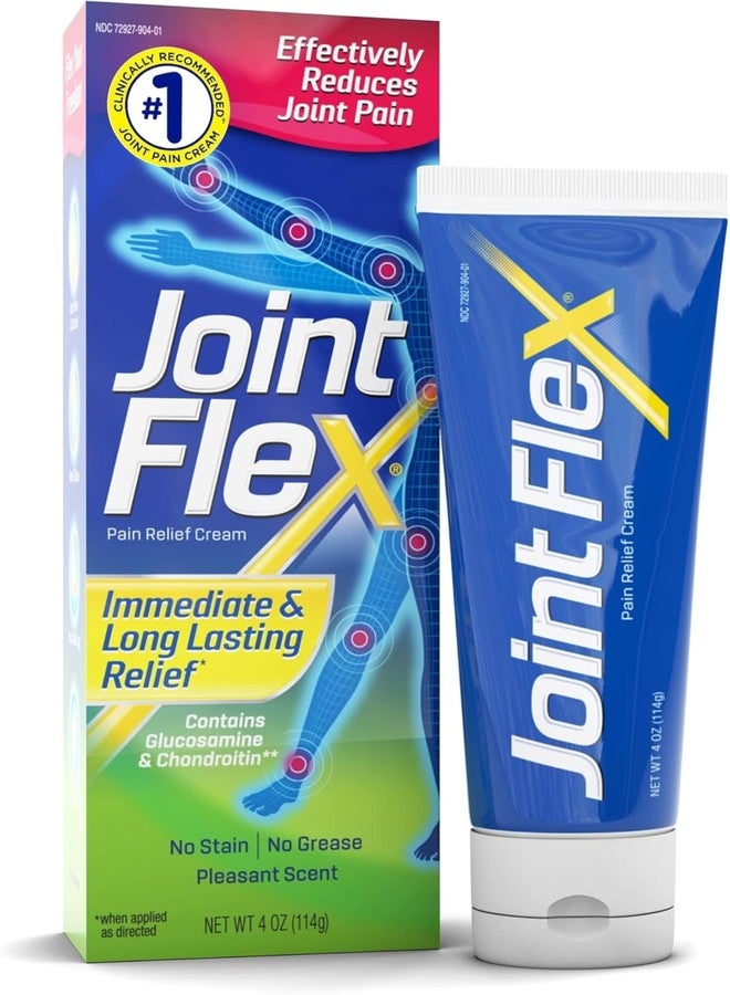 JointFlex Pain Relief Cream, Arthritis Pain Relief, Joint Pain Relief, 4 Ounce Tube - Image 1