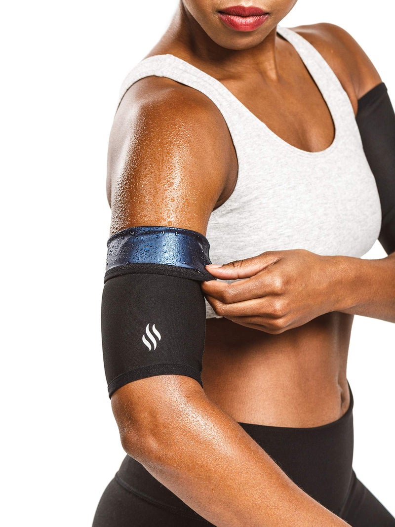 Sweat Shaper Women's Arm Trimmers (Black, 3X-Large) - Image 1