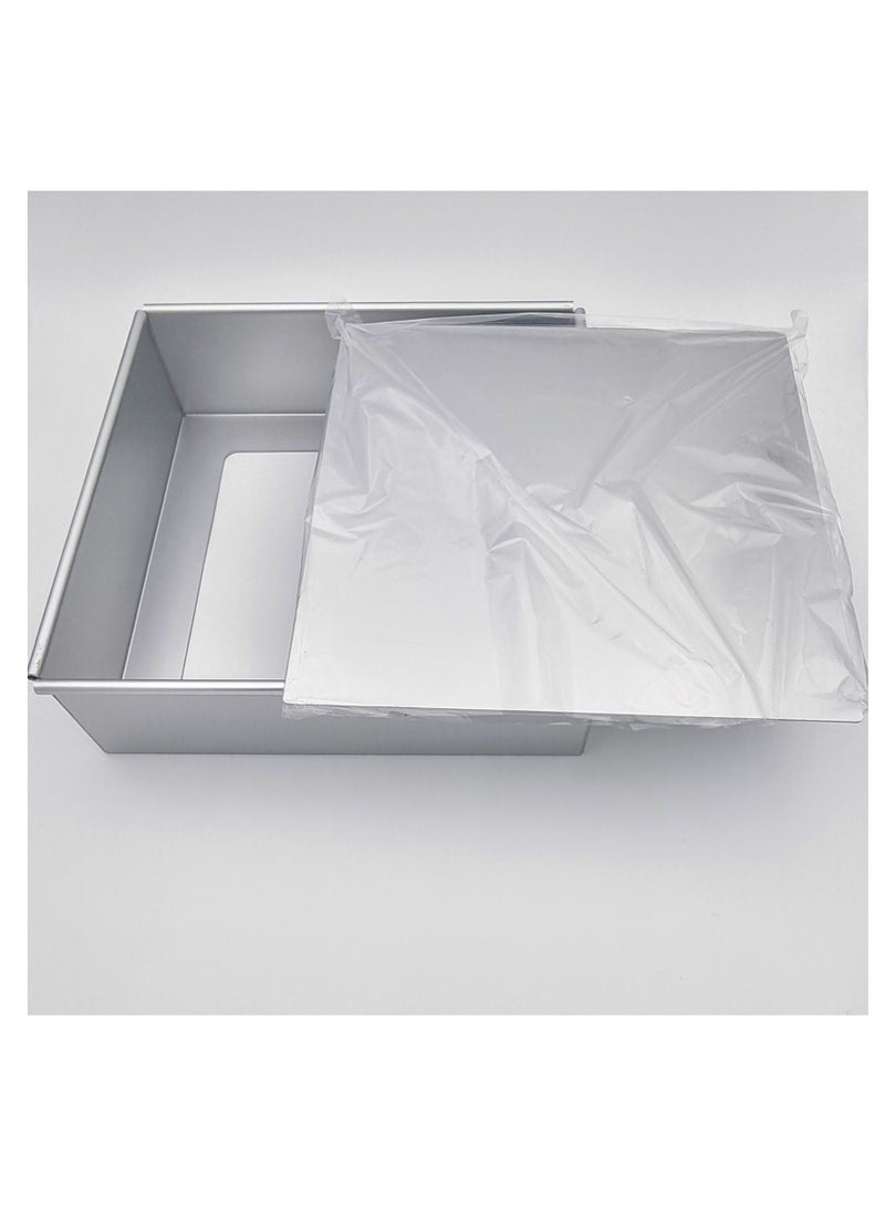 Square Pan for Brownie Cake Size 10 Inches with Removable Bottom  - Image 1