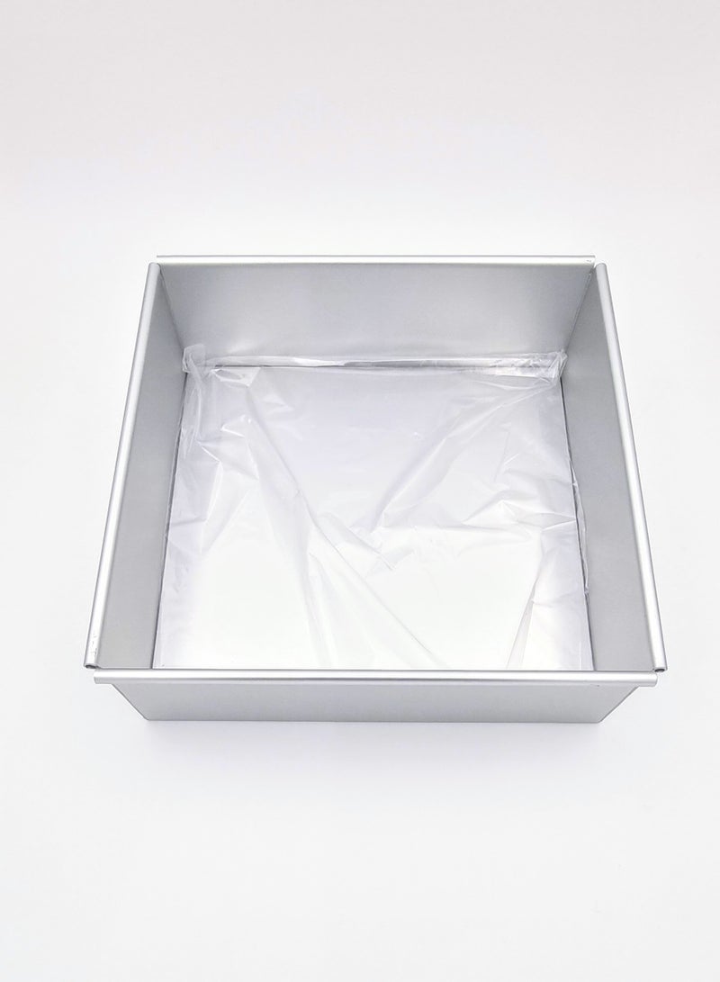 Square Pan for Brownie Cake Size 10 Inches with Removable Bottom  - Image 2