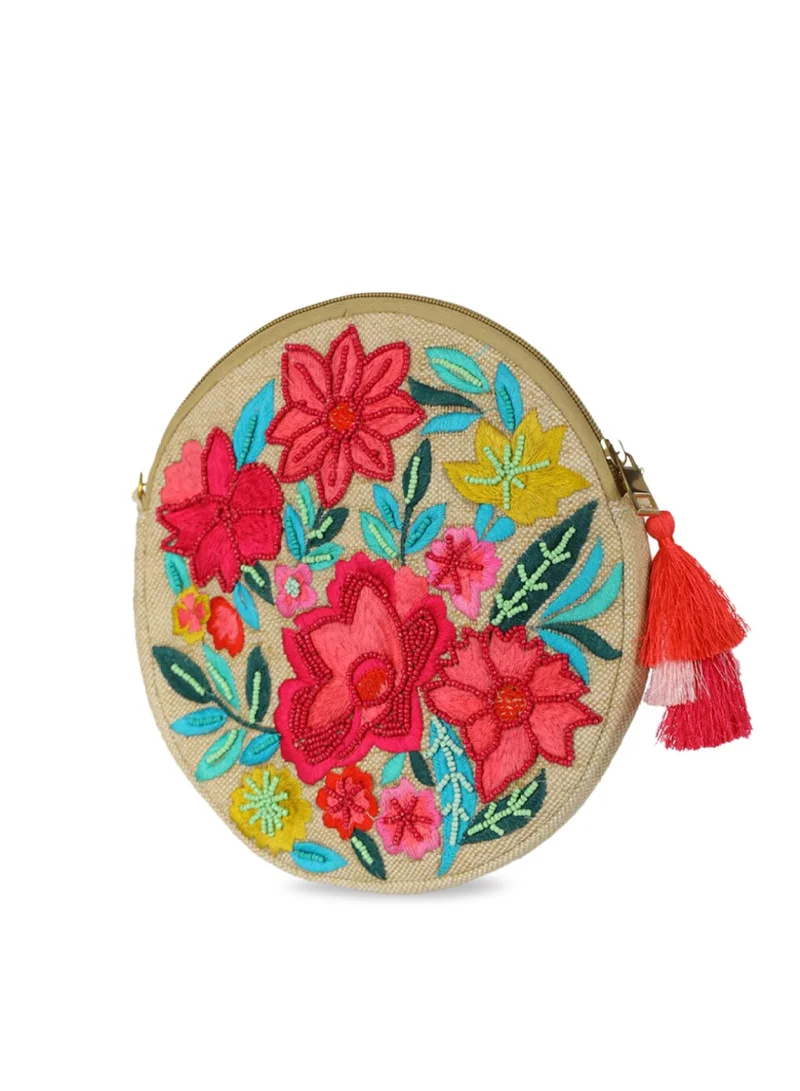 Priyaasi Embellished Structured Sling Bag