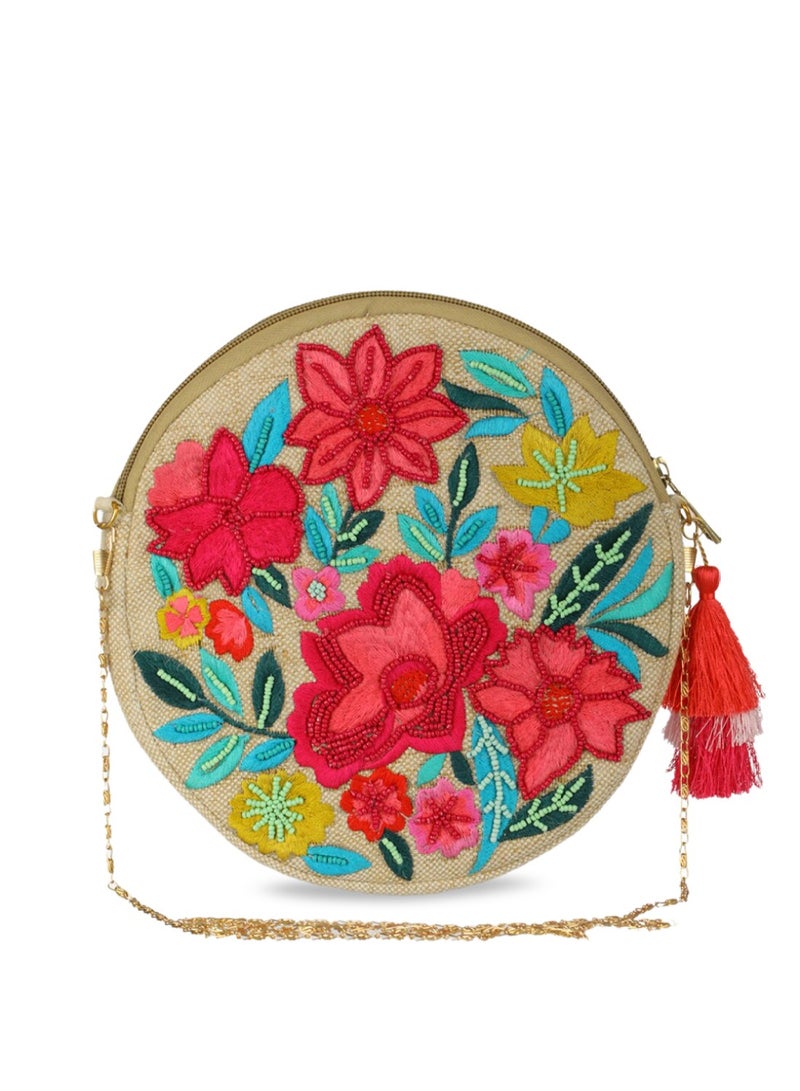 Priyaasi Embellished Structured Sling Bag  - Image 2