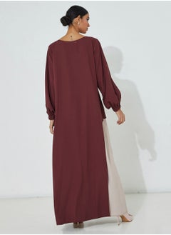 Rosette Abaya Ruffles abaya  - Image 4