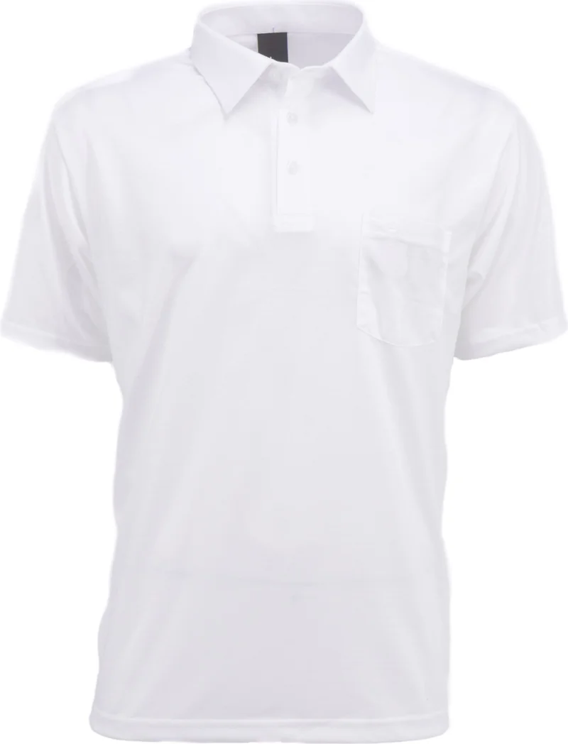Oppland Men's Shirt Collar Pocket Short Sleeve Normal Cut Full Pattern Premium Cotton Fabric T-Shirt