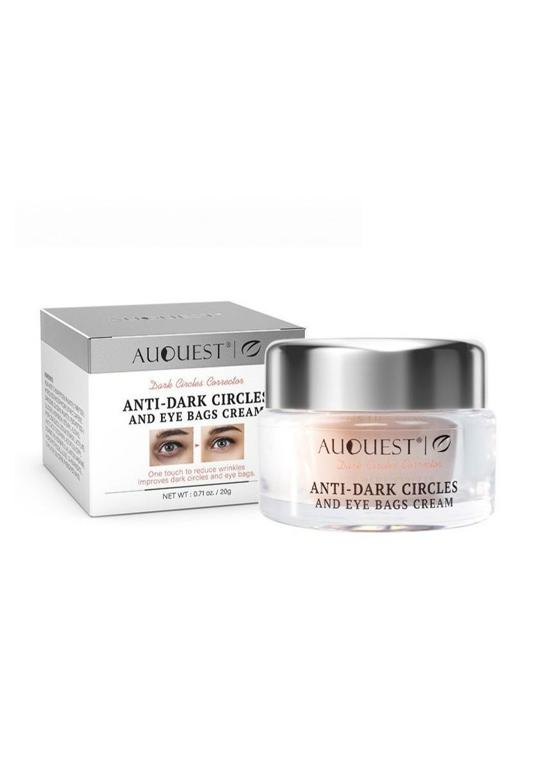 AuQuest Eye Bags Cream Caffeine Anti Dark Circles Whitening Peptide Anti Wrinkle Aging Fine Lines Remover Eye Skin Care Beauty  - Image 5