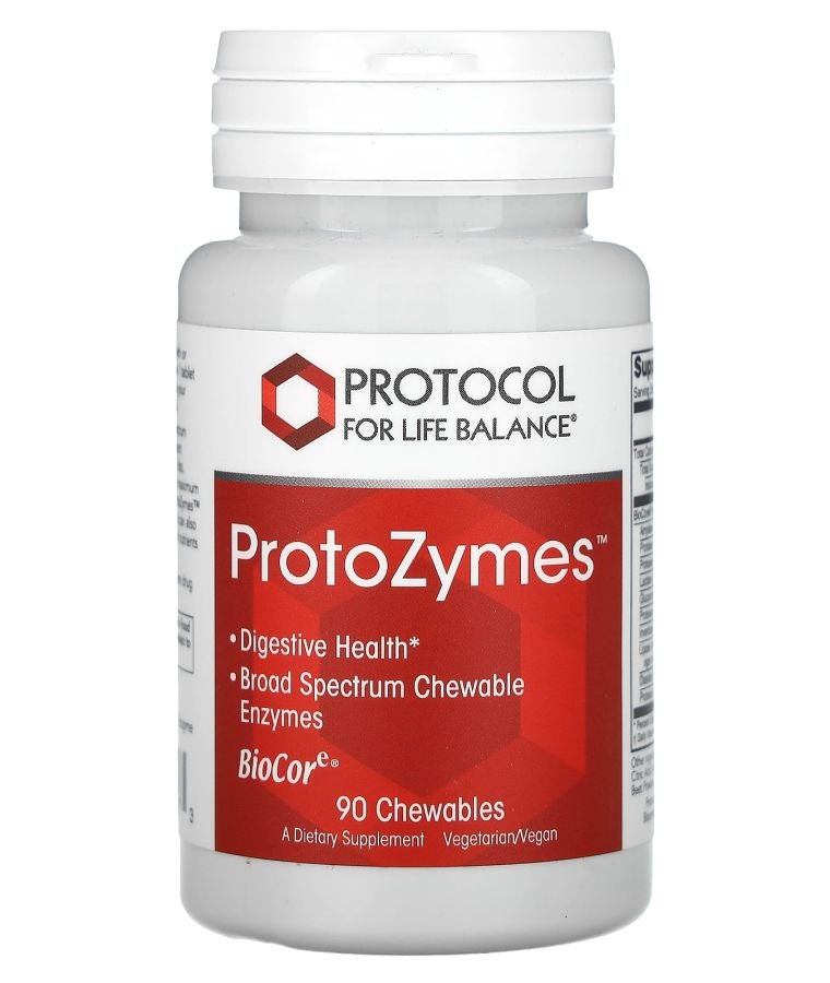 Protocol For Life Balance ProtoZymes 90 Chewables