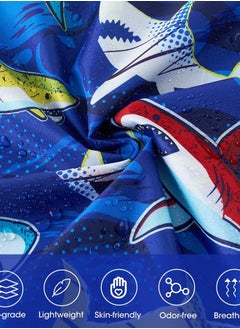 WAWSAM Lightweight Kids Rain Poncho Waterproof Kids Poncho Reusable Hooded Rain Jacket for Boys Girls  - Image 5