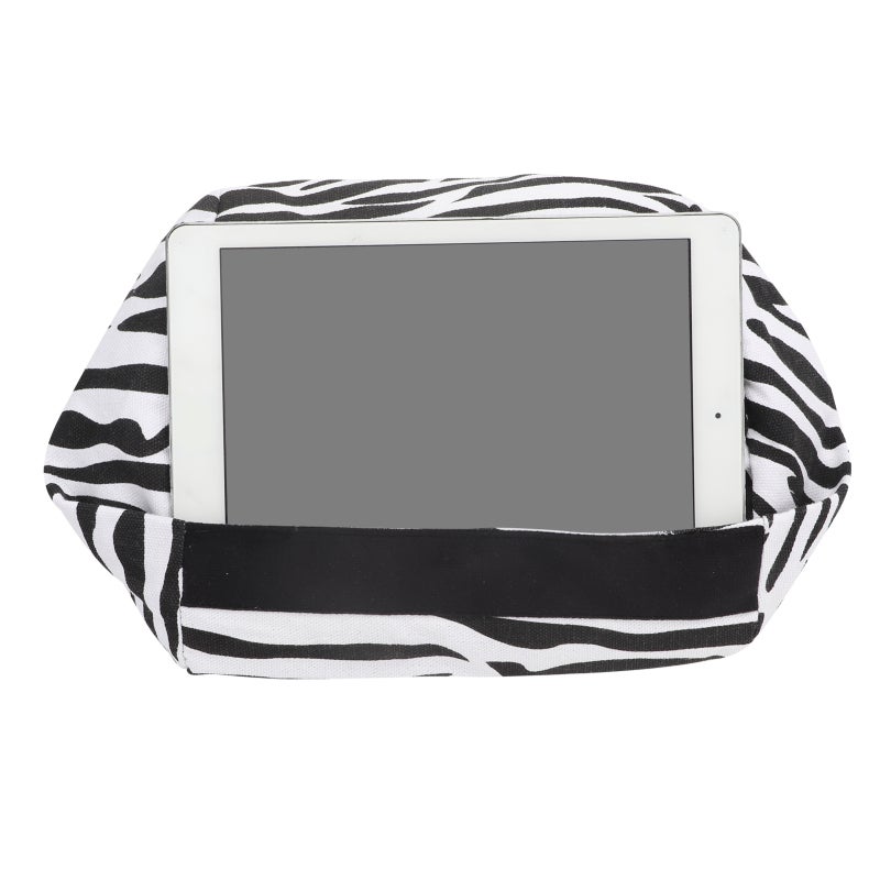 Portable Tablet Cushion: Lightweight PP Cotton Canvas - Stable On Uneven Surfaces Pillow Holder for Most Tablets, Phones, Books and Reading Enthusiasts - Image 2