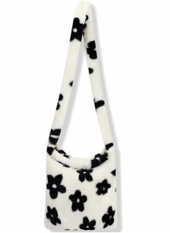 Y&D Plush Underarm Bag, Ladies Fluffy Shoulder Women Y2K Furry Purse Tote Bag for Autumn and Winter  - Image 1