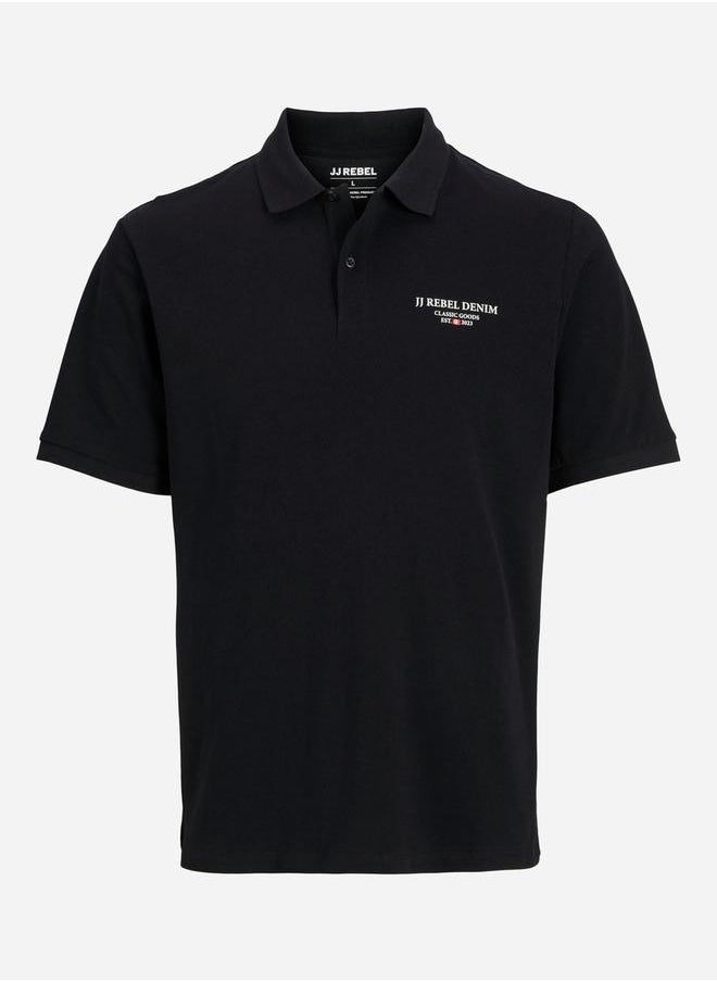 JJ Rebel by Jack & Jones JREBJEANS REBEL PRINT POLO SS 