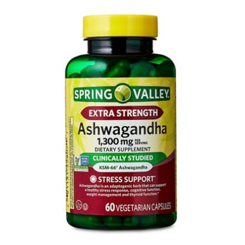 4 Top Care H4U__4 TOP Care Ashwagandha Dietary Supplement 1300 mg 60 Vegetarian Capsules