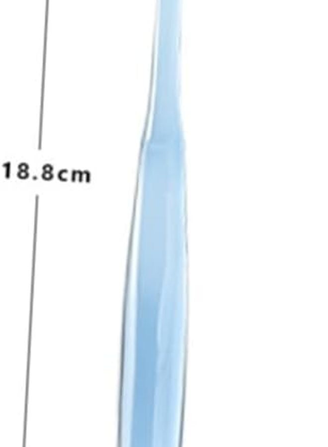 2Pcs Crystal Handle Toothbrush Hard Firm Bristles For Adults Soft For Sensitive Gums - Image 3