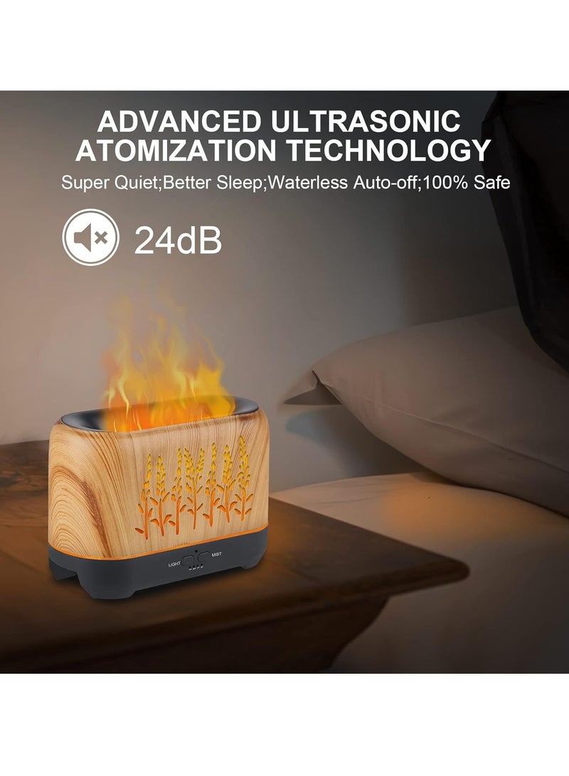 SOLARAE جهاز توزيع الزيوت العطرية، جهاز توزيع بدون ماء، جهاز نيبوليزر للزيوت العطرية، جهاز توزيع زيت بالموجات فوق الصوتية سعة 240 مل، 3 أوضاع رذاذ 4 مؤقت يصل إلى 12 ساعة من العطر المستمر، أجهزة توزيع ذات إيقاف تلقائي، للاستخدام في المنزل والسيارات والمكتب - Image 2