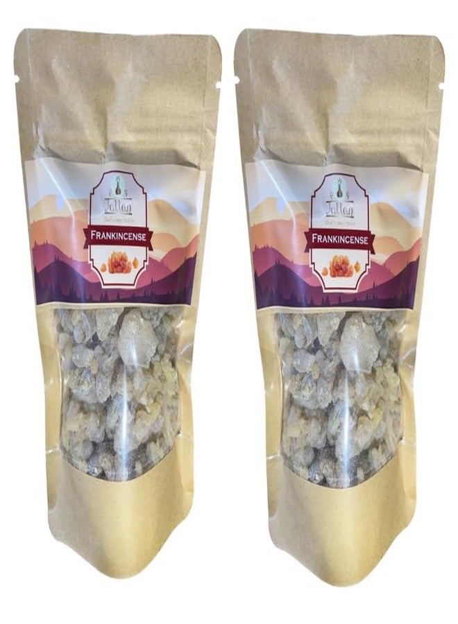 Jallan Pure Frankincense Resin| Monastery Incense| 100% Pure Boswellia Resins| Frankincense Tears| Kunthirikkam| 100gm Pack| Pack of 2 - Image 1