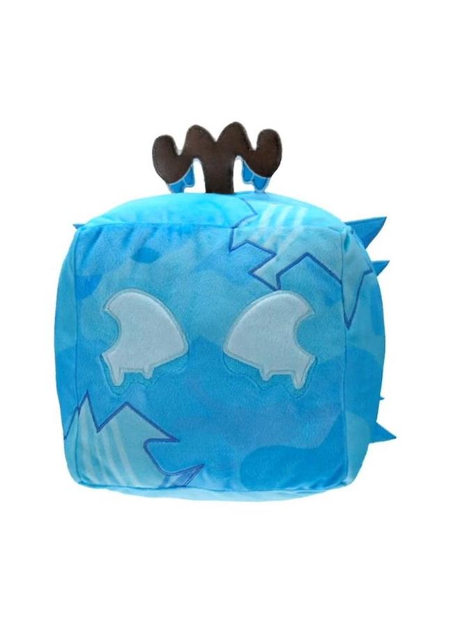 1 Piece Of Blox Fruit Game Peripheral Series Box Plush Toy Blue Ice Shaped Doll 15Cm - Image 1