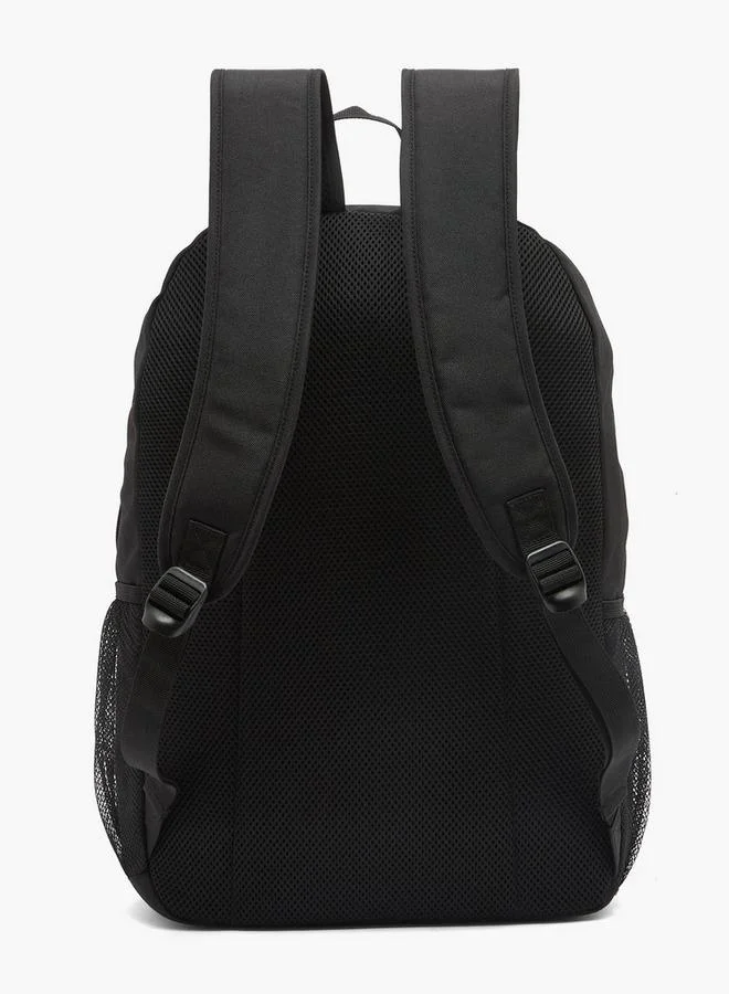 Dash BLACK Solid 2-Piece School Backpack Set For Kids 13 Years+ With Pencil Pouch  | Best Price UAE