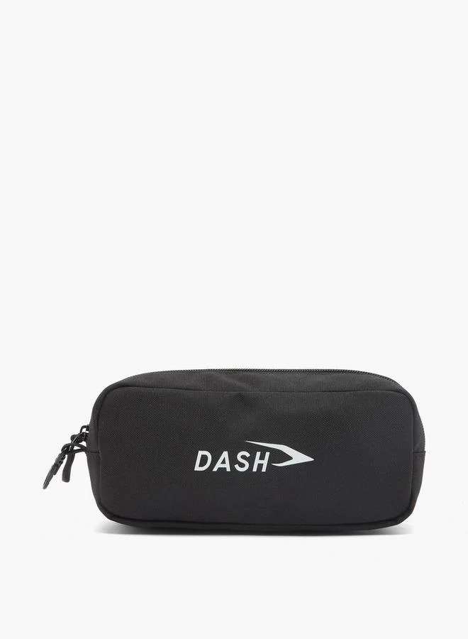 Dash BLACK Solid 2-Piece School Backpack Set For Kids 13 Years+ With Pencil Pouch  | Best Price UAE