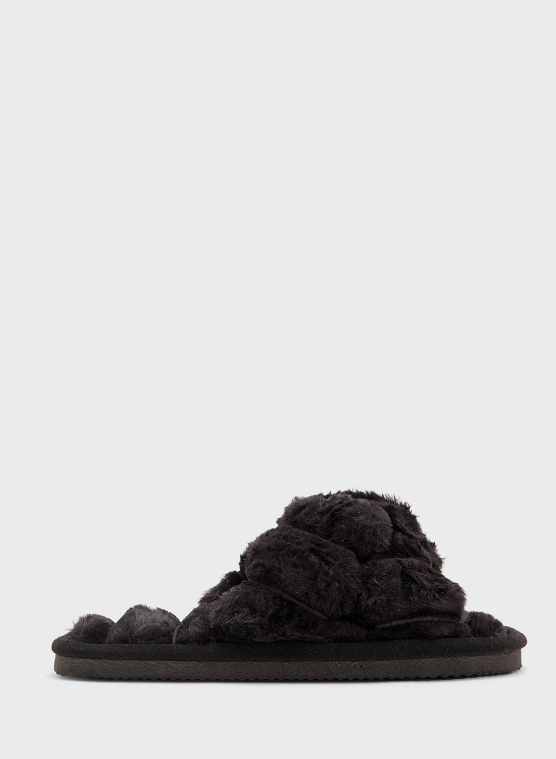 Ginger Crossover Strap Bedroom Slipper  - Image 1