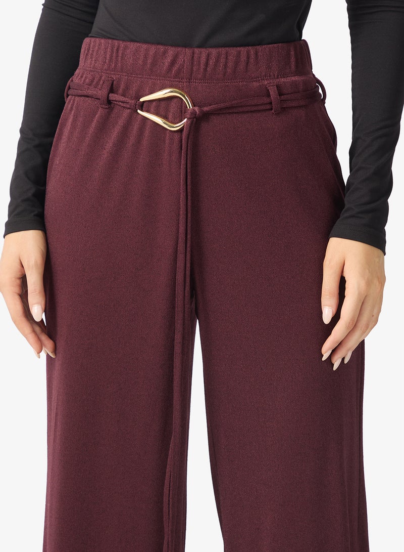 فيرو مودا بنطلون فيملويزا واسع بخصر مرتفع - Image 4