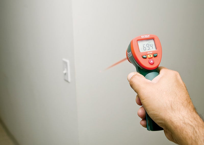 Extech IR400 Mini Infrared Thermometer with Laser Pointer - Green - Image 5