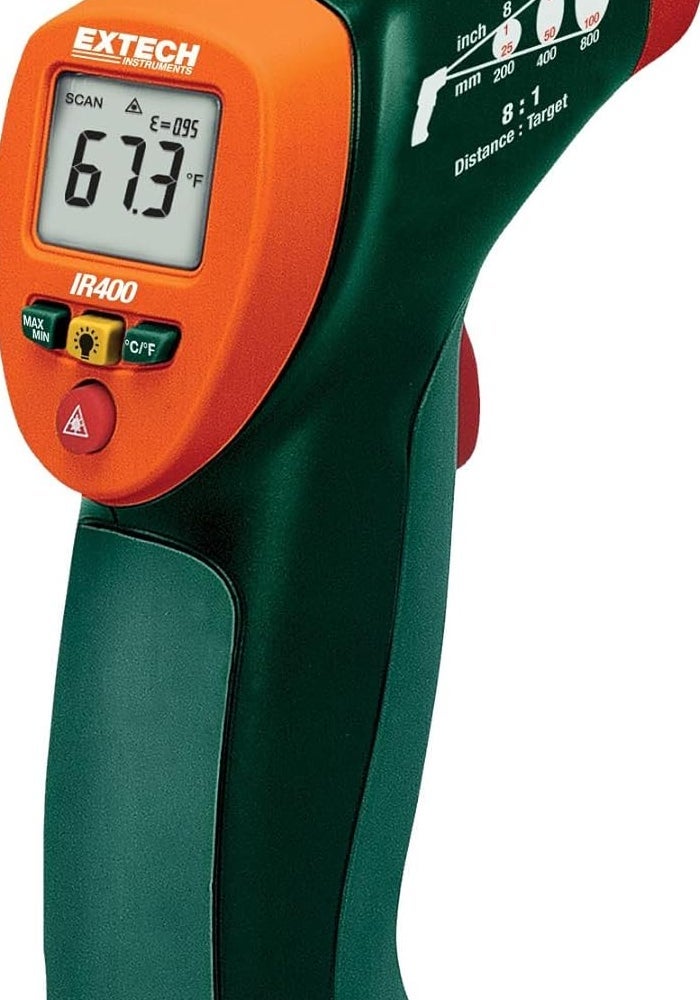 Extech IR400 Mini Infrared Thermometer with Laser Pointer - Green - Image 1