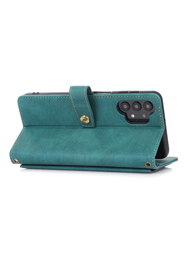 S-TOP Case For Samsung Galaxy A32 5G PU + TPU Horizontal Flip Leather Case with Holder & Card Slot & Wallet & Lanyard - Image 4