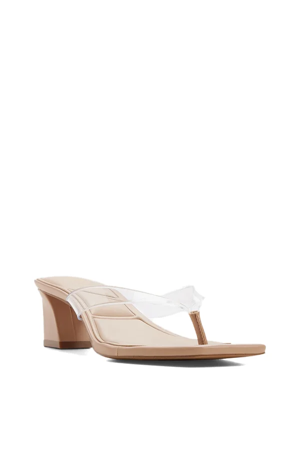 Aldo  Hazie Ladies Beige Heeled Sandals for Women | Best Price UAE