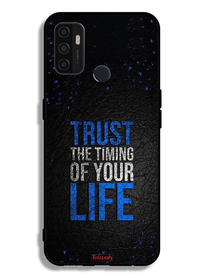 Tolwak Oppo A11s Protective Case Cover Trust The Timing Of Your Life - Image 2