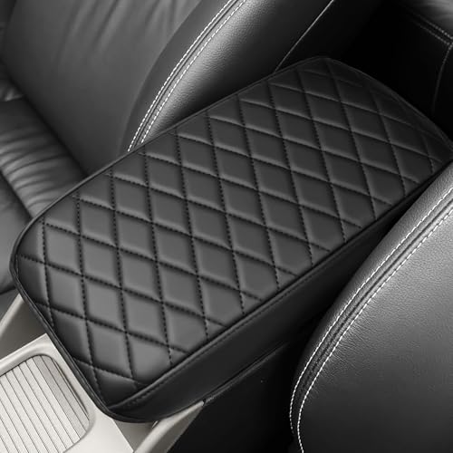 Bercicci Center Console Armrest Cover Compatible with Honda 20062011 Civic Sport Accessories Leather Material Center Console Liner Protection - Image 1