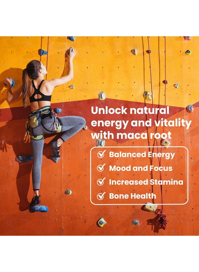 Sanar Naturals Sanar Naturals Maca Root Supplement 1000mg - Supports Stamina Performance, Energy, and Mood - Maca Root Capsules for Women and Men, Non-GMO, Gluten-Free, 120 Capsules - Image 3