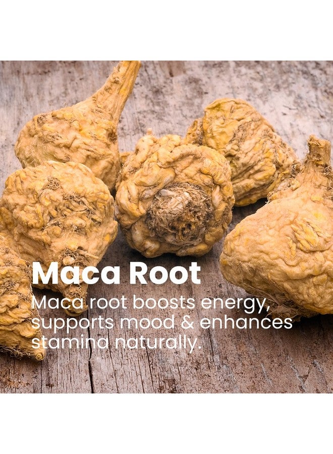 Sanar Naturals Sanar Naturals Maca Root Supplement 1000mg - Supports Stamina Performance, Energy, and Mood - Maca Root Capsules for Women and Men, Non-GMO, Gluten-Free, 120 Capsules - Image 2