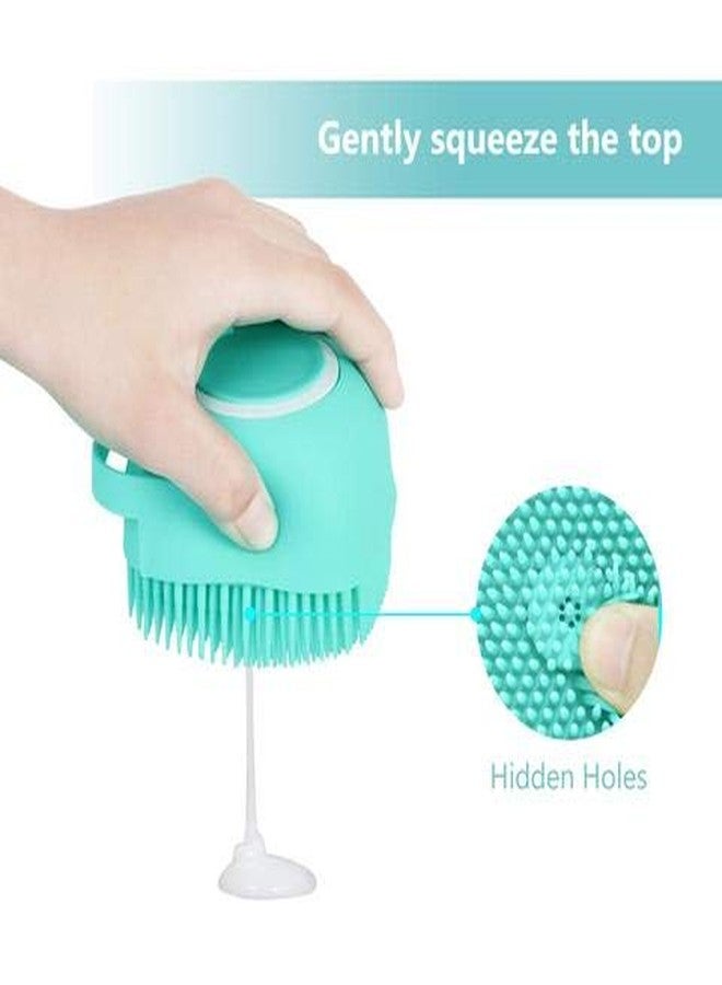 GadgetBite Body Wash Silicon Soft Scrubber Brush with Soap/Shampoo Dispenser for All Age Group-(Multicolor) - Pack of 1 - Image 3